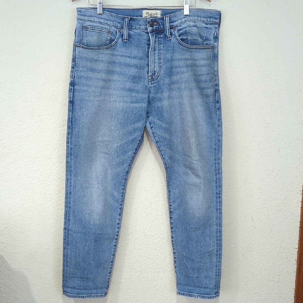 Madewell Men's Slim 35x30 Light Wash Selvedge Jeans